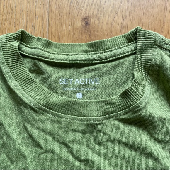 Set Active Green Tee - Picture 2 of 2